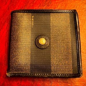 Authentic Vintage Fendi SAS Pequin Wallet